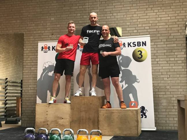 Rotterdammer pakt titel op het NK Kettlebell Sport